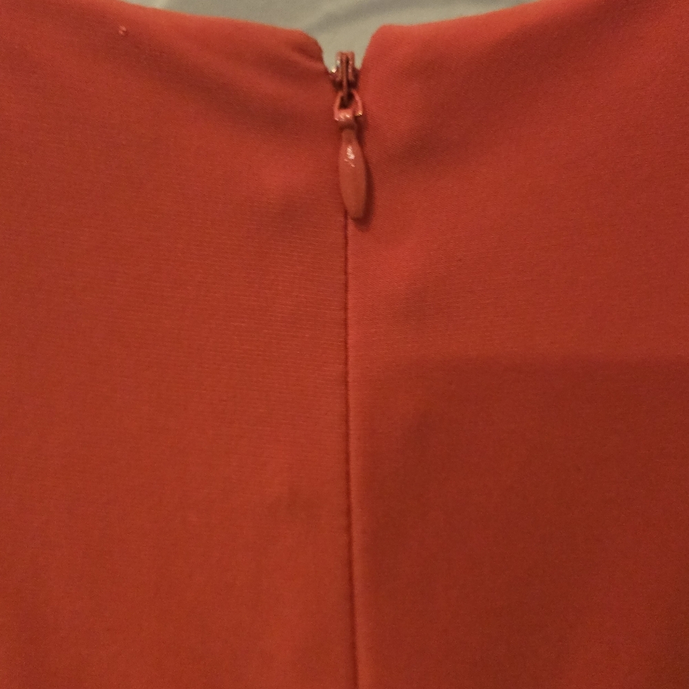 Ralph Lauren Orange Sheath Midi Dress for Cocktail - Picture 4 of 7